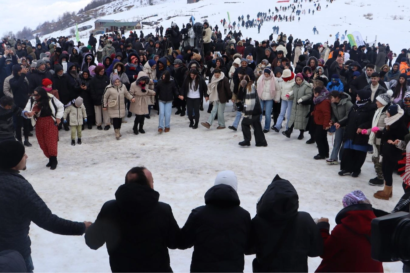 Ordu'da 1700 Rakımda Kar Festivali