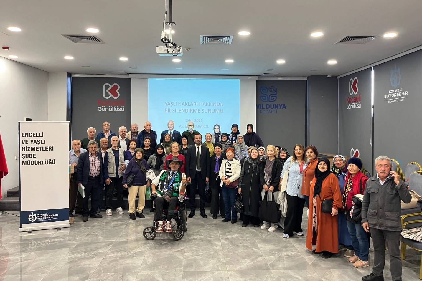 Kocaeli Büyükşehir’den “Yaşlı Hakları” Konulu Seminer