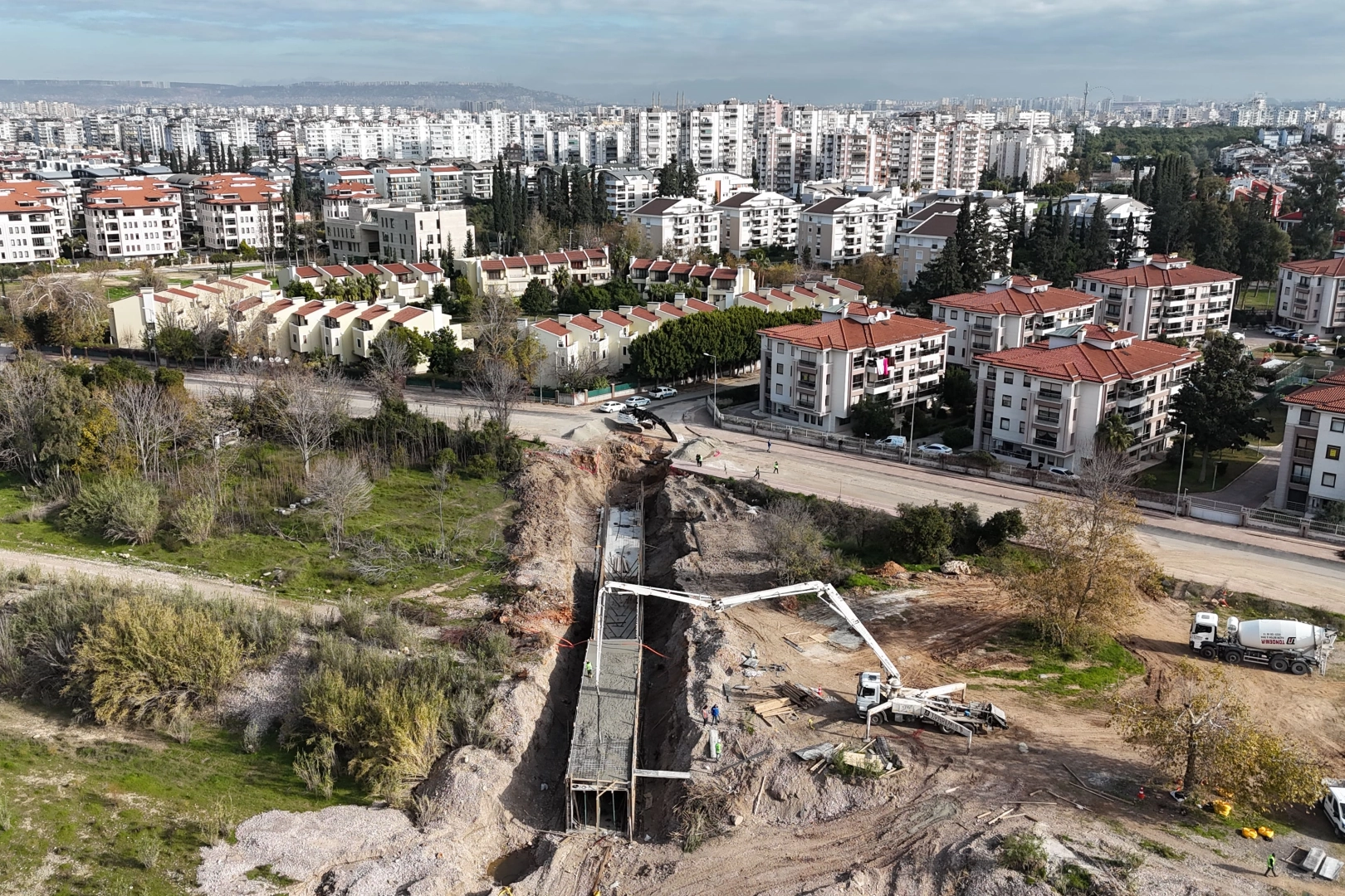 Konyaaltı&rsquo;na ASAT&rsquo;tan 60 Milyon TL&rsquo;lik Yağmursuyu Yatırımı