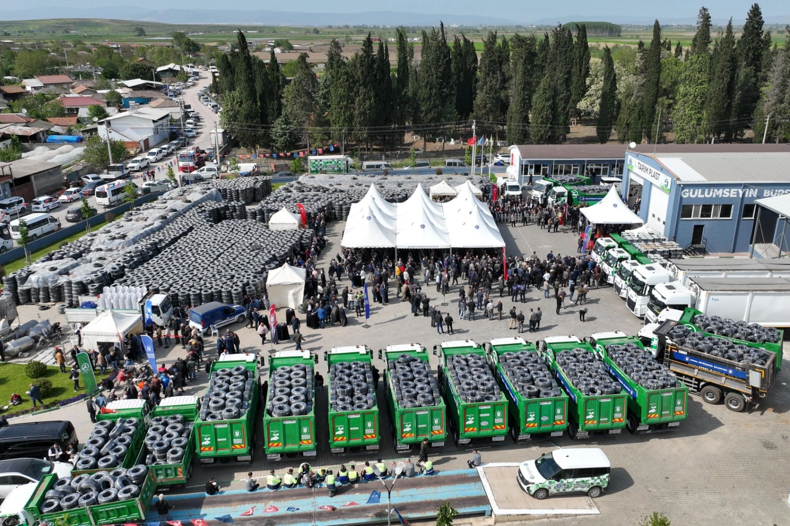 Bursa B&uuml;y&uuml;kşehir &Uuml;reticiye Nefes Oluyor