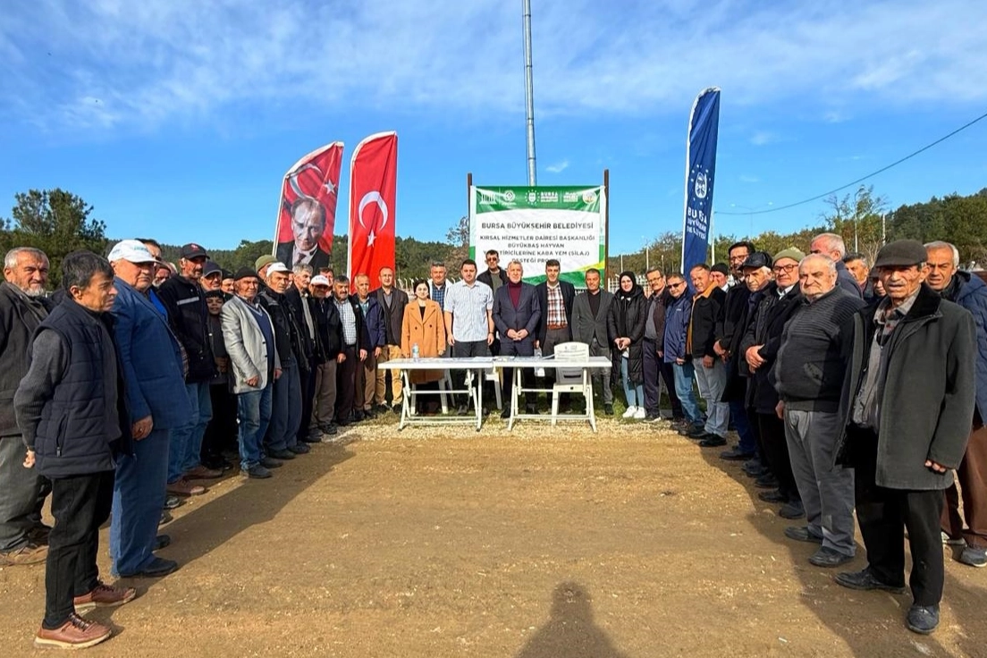 Bursa B&uuml;y&uuml;kşehir&rsquo;in Kırsal Kalkınma Destekleri S&uuml;r&uuml;yor