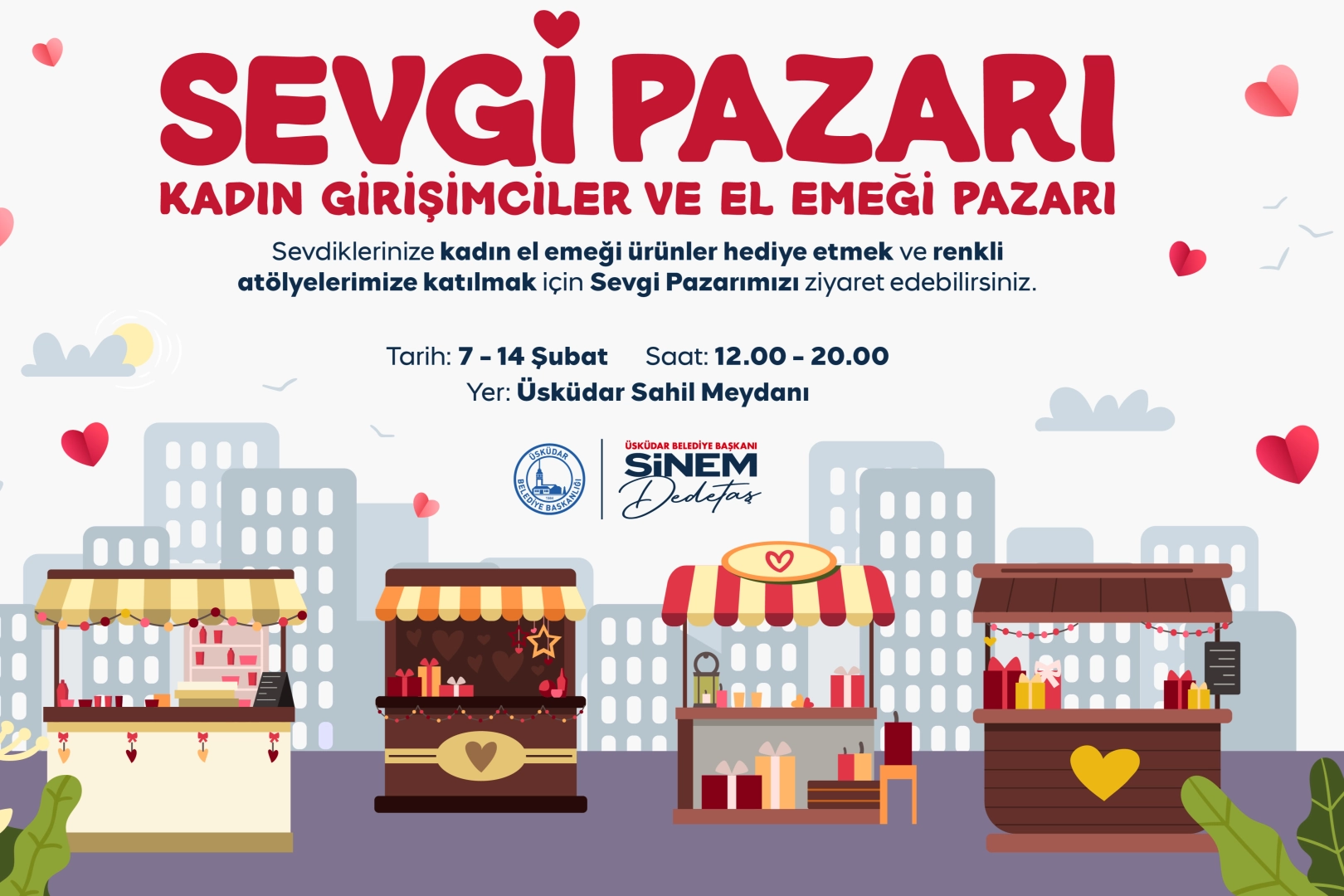 &Uuml;sk&uuml;dar&rsquo;da  &ldquo;Sevgi Pazarı&rdquo; 2. Kez Kuruluyor