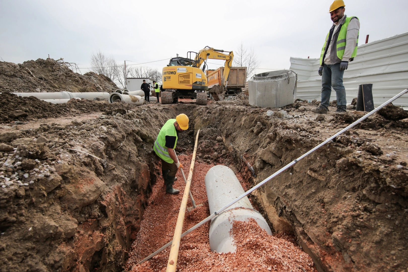 Altyapıya B&uuml;y&uuml;kşehir İmzası