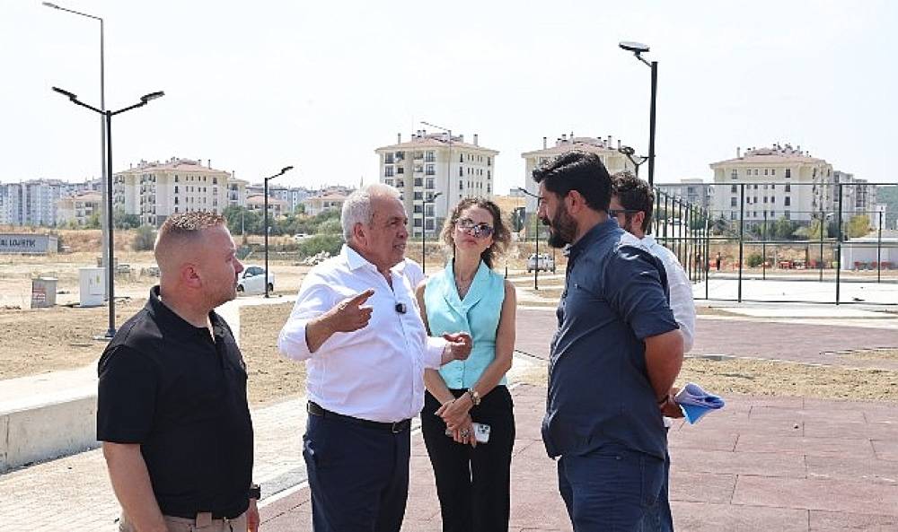 Balkan Mahallesi'ndeki park açılış için gün sayıyor