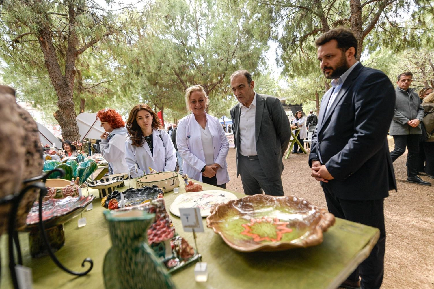 Makineler Taşındı, Eğitim A&ccedil;ık Alanda Devam Etti