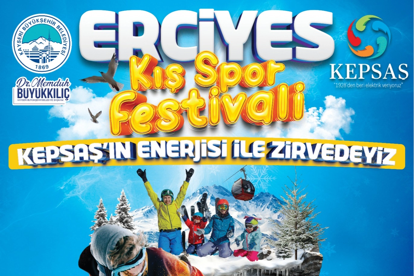 Erciyes&rsquo;te Kışa Damga Vuracak Festival