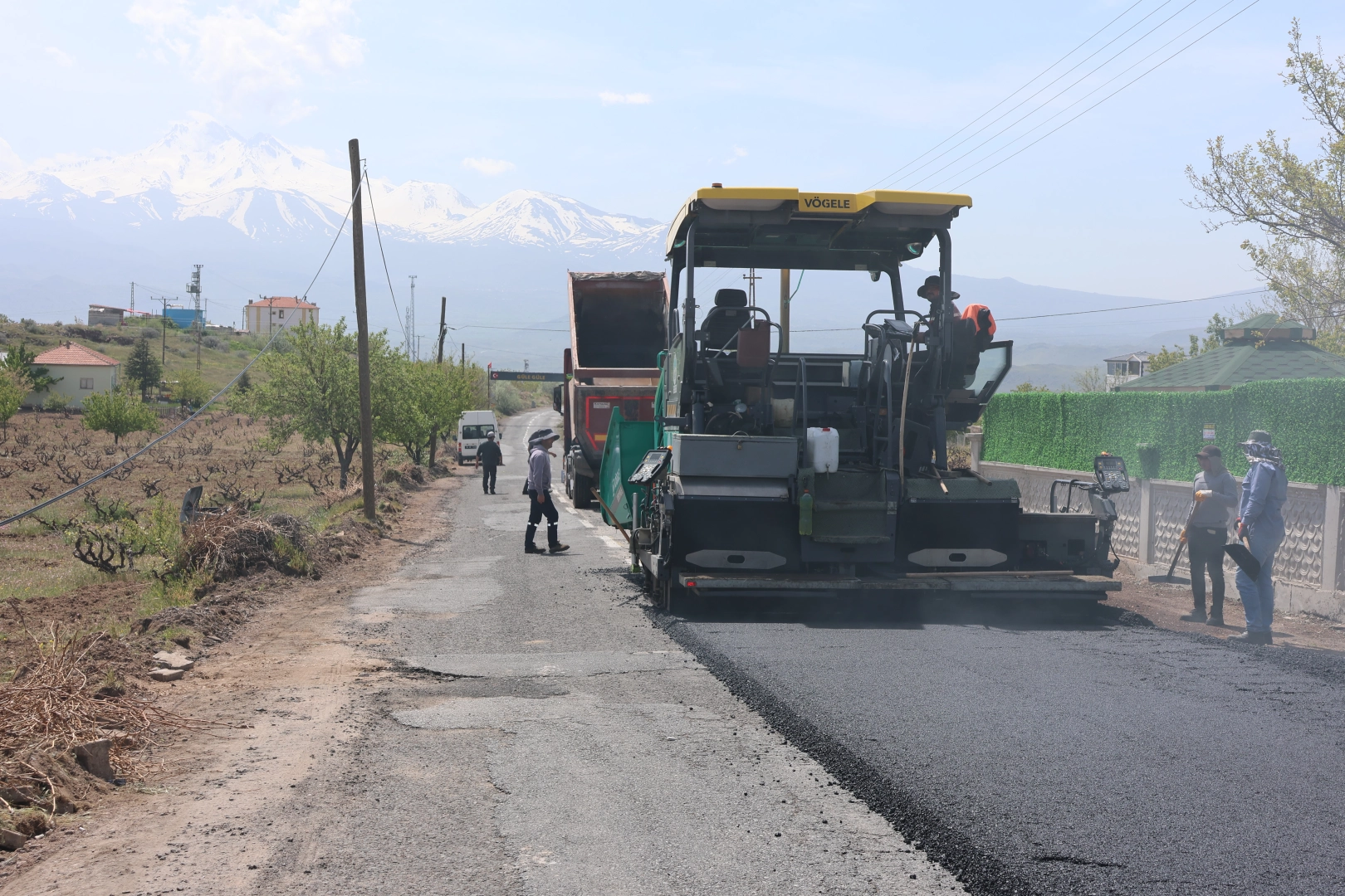 Kayseri'de 10 Milyon TL'lik Yatırımla Asfalt &Ccedil;alışması Tamamlandı