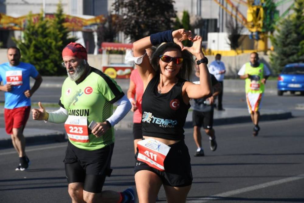 Kayseri’de maraton heyecanı