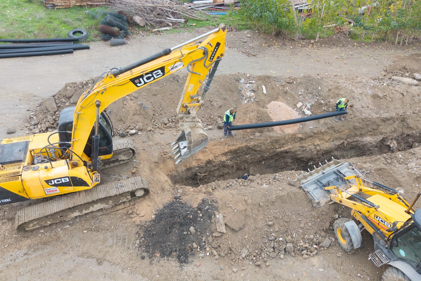 Gürle’de Yılların Altyapı Sorunu Çözüldü