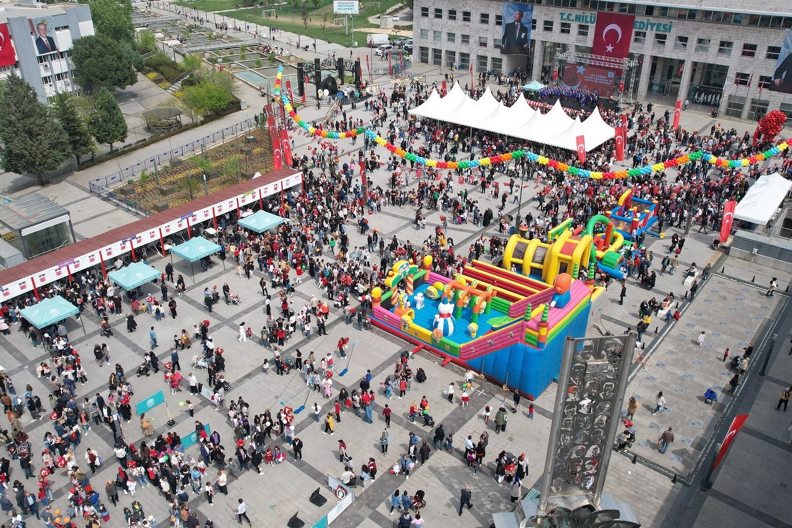 Nil&uuml;fer&rsquo;de 23 Nisan Coşkusu Dolu Dolu Yaşanacak