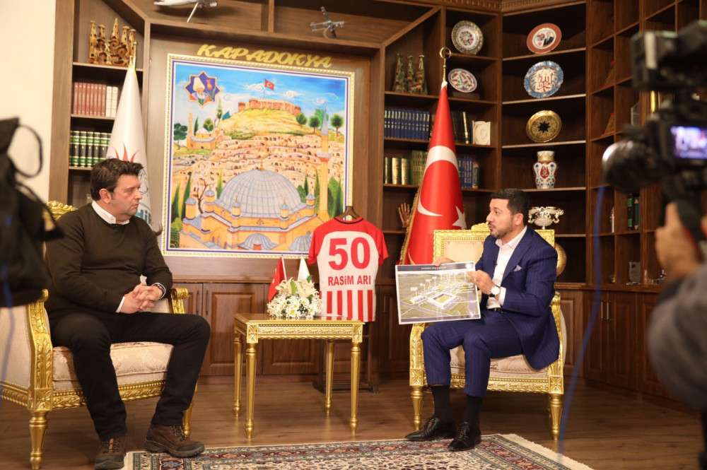 Bein Sports “Futbolun Şehirleri” programı Nevşehir’de çekildi