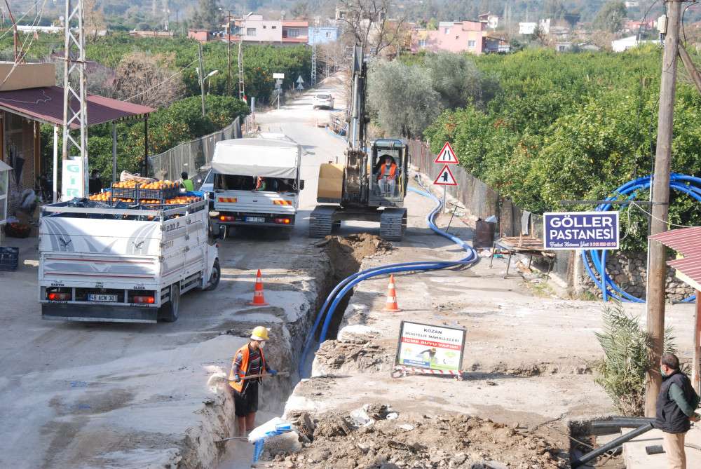 Kozan’da sağlıklı içme suyu için yoğun çalışma