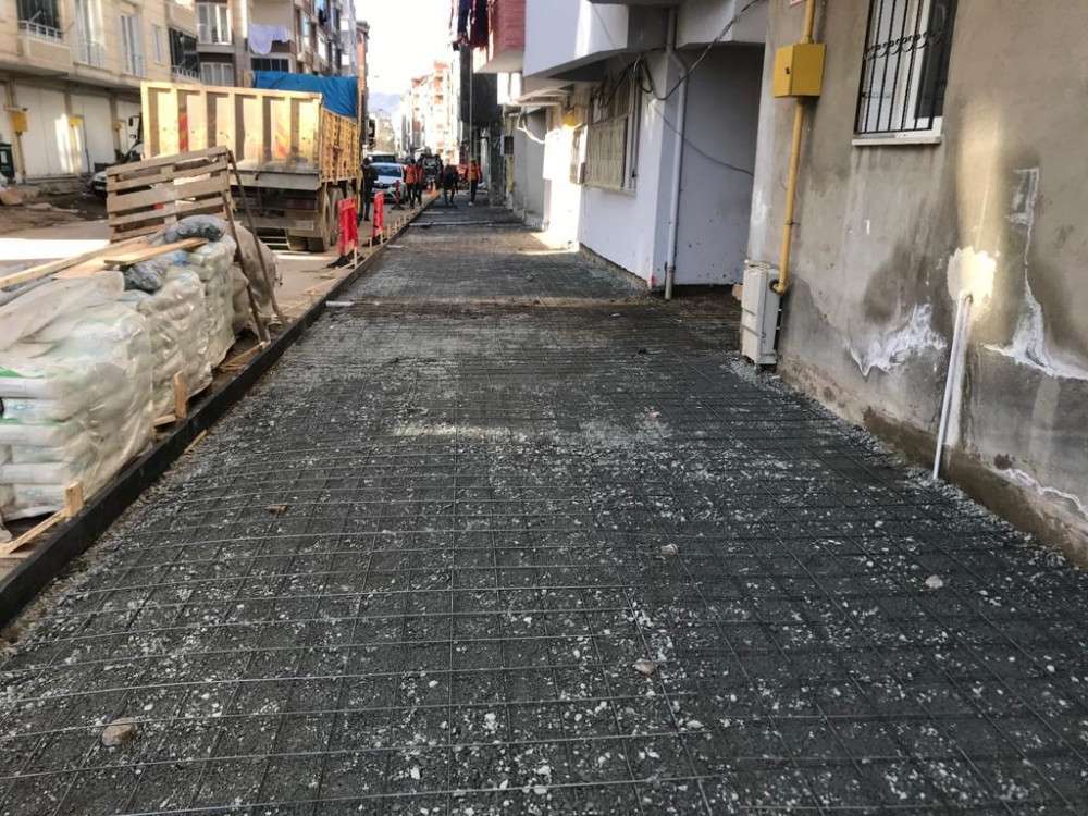 Fatsa'nın kaldırımları yenileniyor 