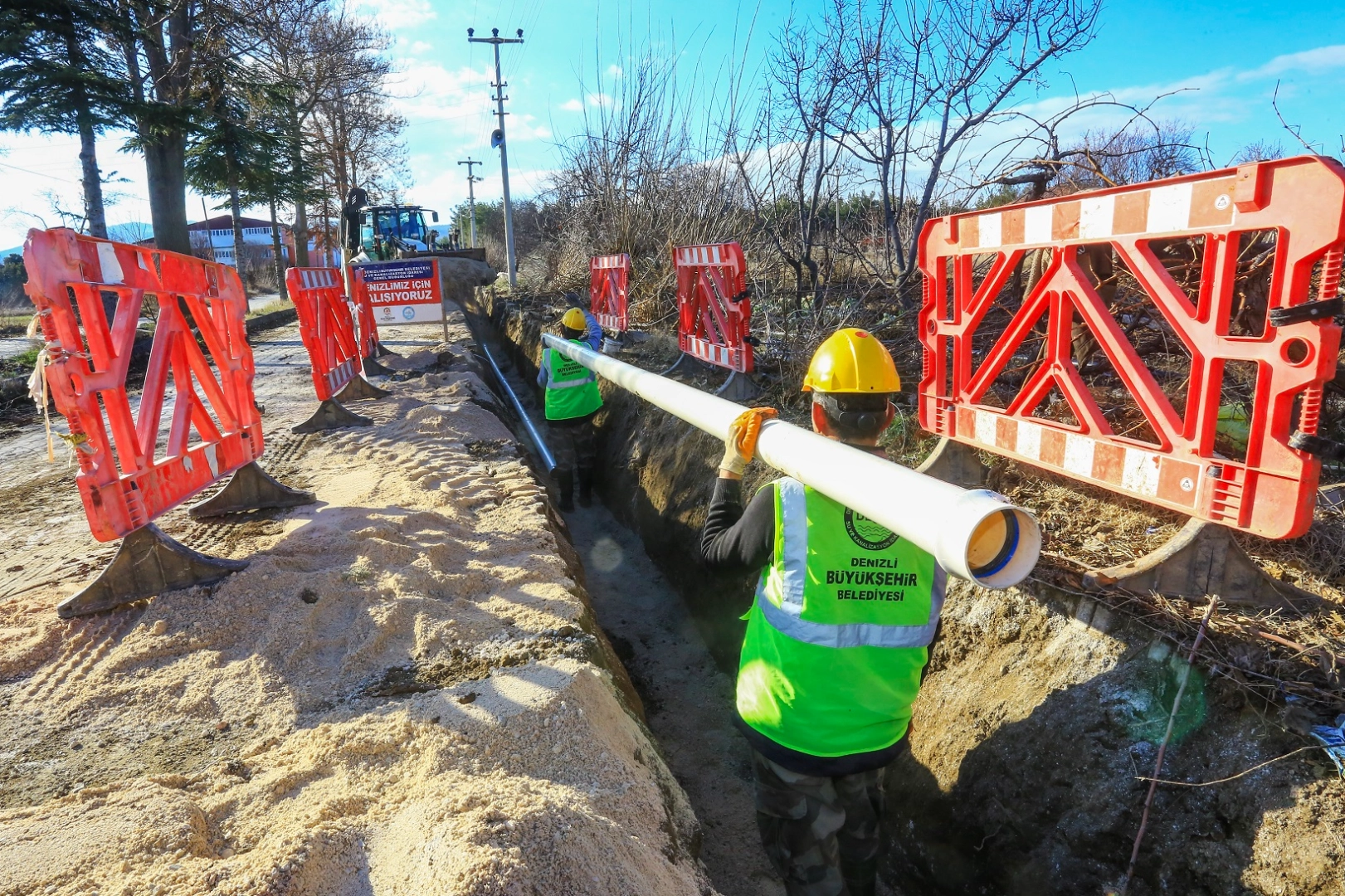 DESKİ&rsquo;den Darıveren&rsquo;e 6.2 Kilometrelik Yeni İ&ccedil;me Suyu Hattı