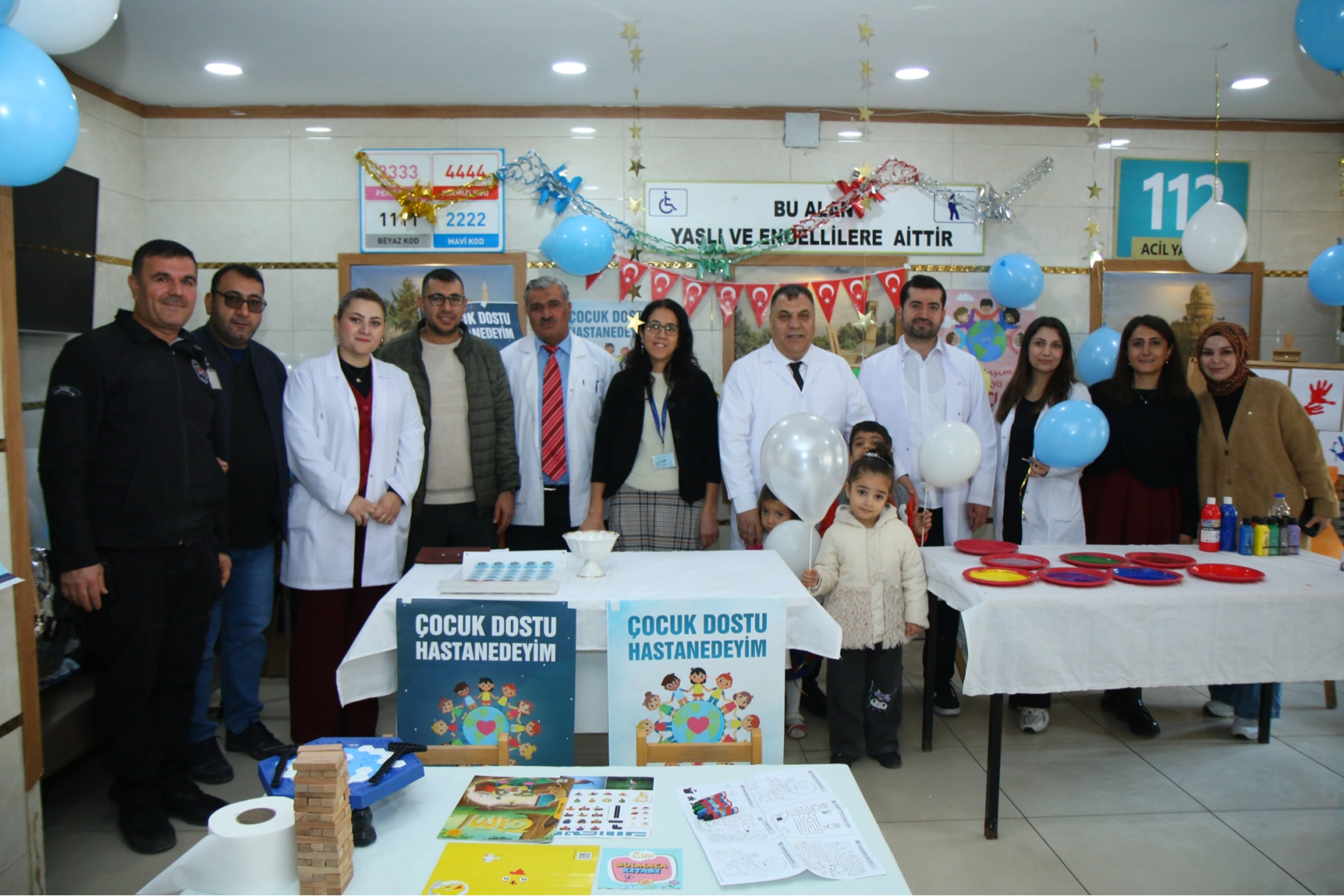 Balıklıgöl Devlet Hastanesi’nde Dünya Çocuk Hakları Günü Etkinliği