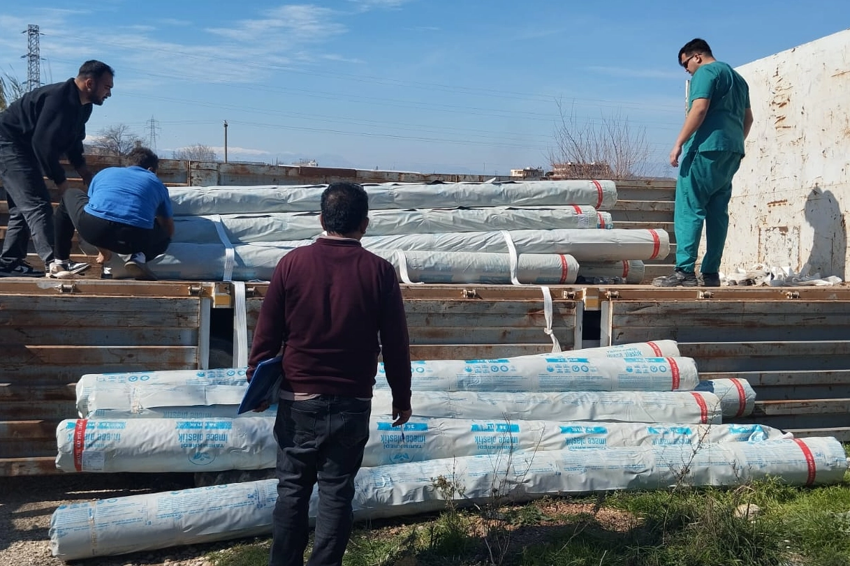 Antalya&nbsp;&Uuml;reticilere 657 Bin 400 Metrekare Sera Naylonu Hibe Edildi