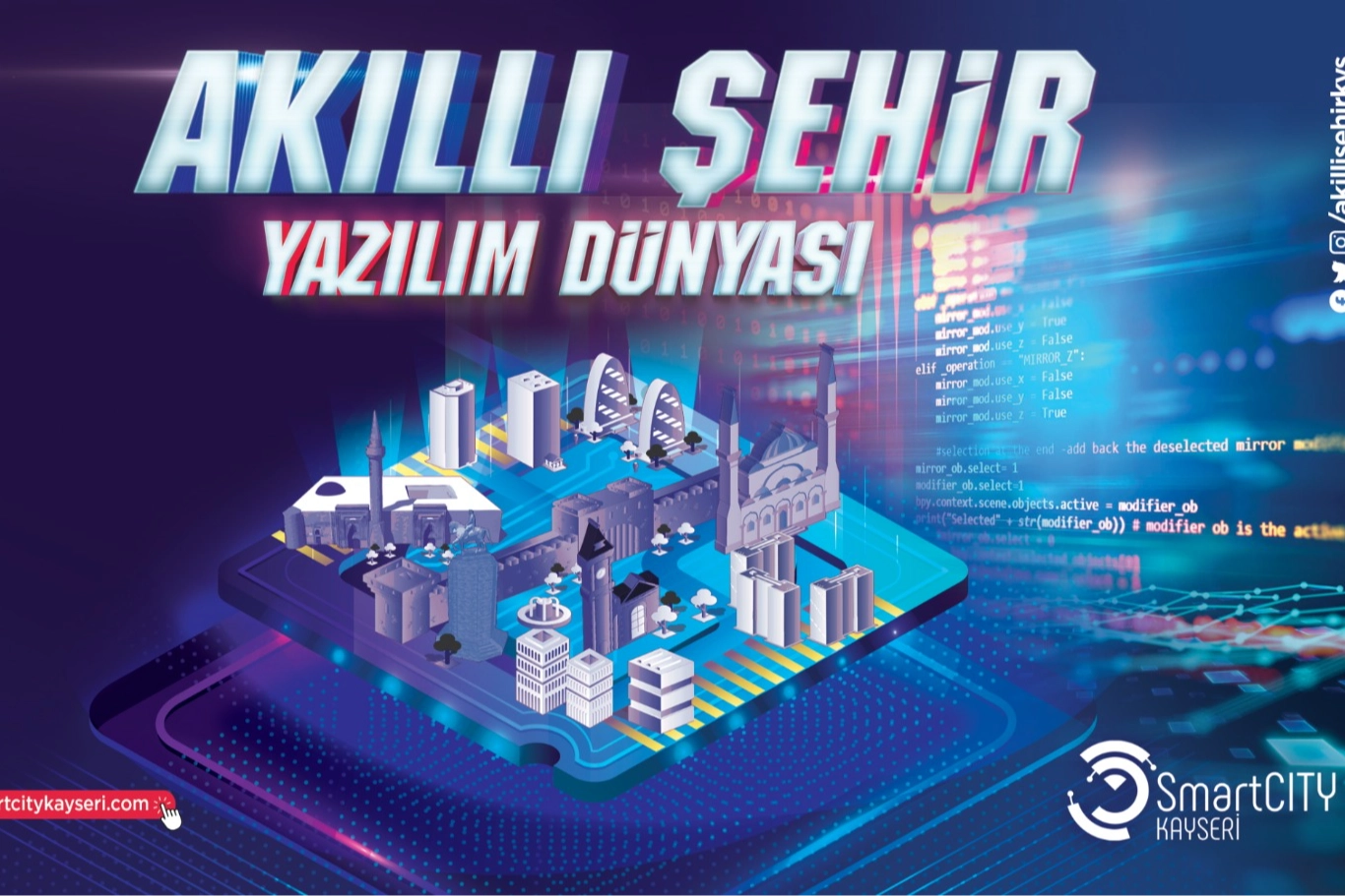 Kayseri, Akıllı Şehircilikte Türkiye’ye Örnek Oluyor