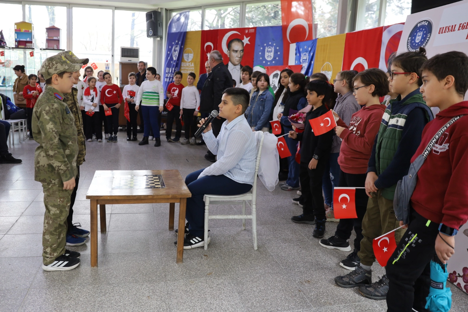 Miniklerden İ&ccedil; Isıtan 23 Nisan Kutlaması