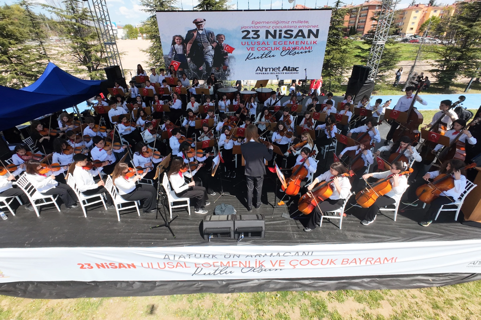 Başkan Ata&ccedil;: &ldquo;T&uuml;rkiye&rsquo;yi Mustafa Kemal Atat&uuml;rk Y&ouml;netiyor&rdquo;