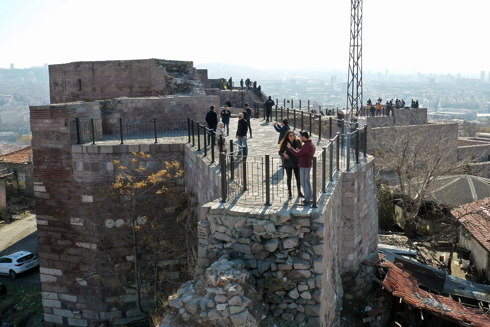 Ankara Kalesi&rsquo;ne B&uuml;y&uuml;kşehir Dokunuşu