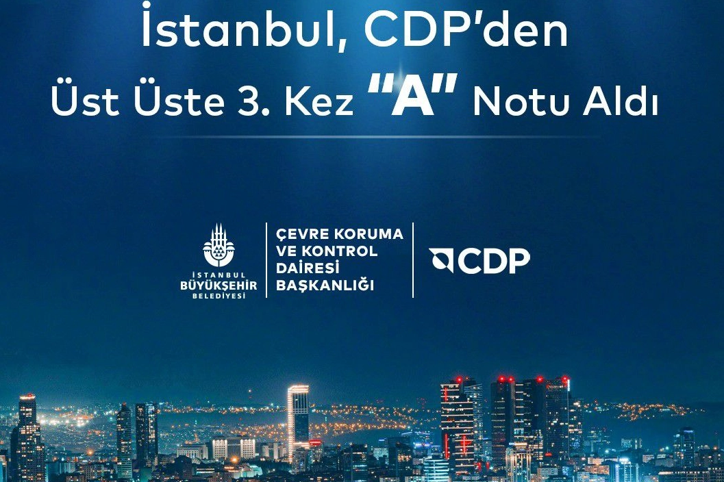 İBB &Uuml;st &Uuml;ste &Uuml;&ccedil;&uuml;nc&uuml; Kez CDP &ldquo;A Listesi&rdquo;nde &nbsp;&nbsp;
