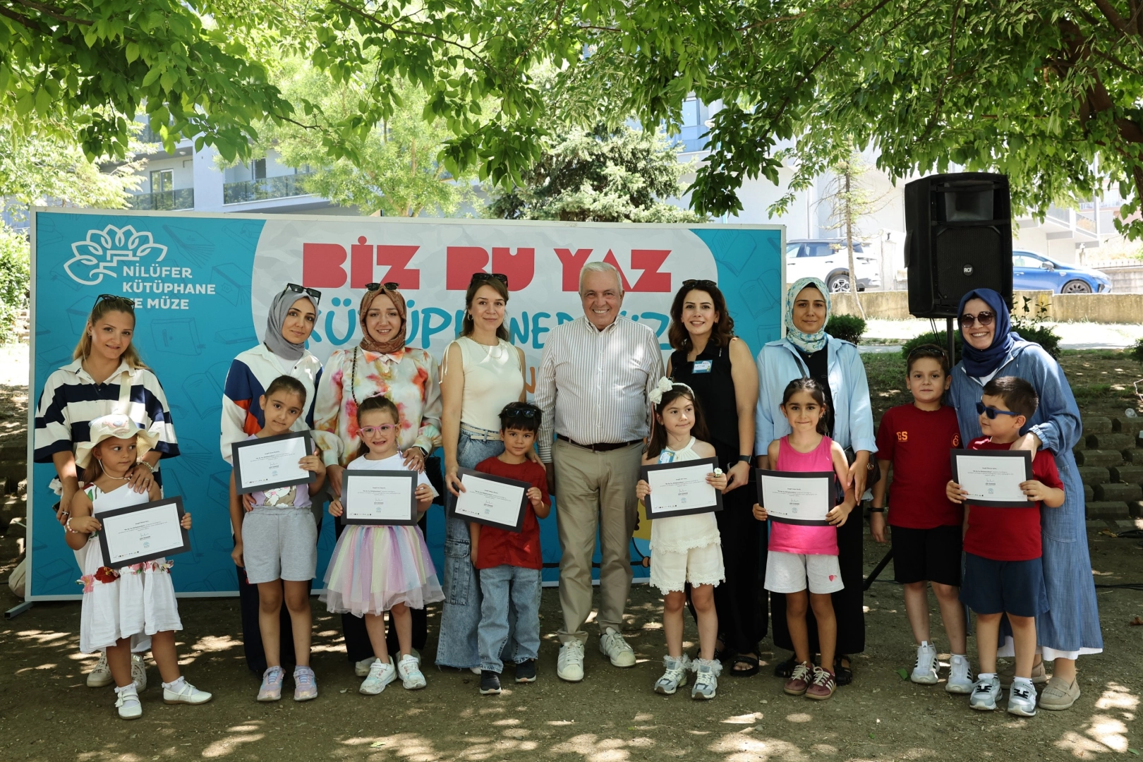 Nil&uuml;ferli &Ccedil;ocuklar Okula K&uuml;t&uuml;phanelerde Hazırlandı