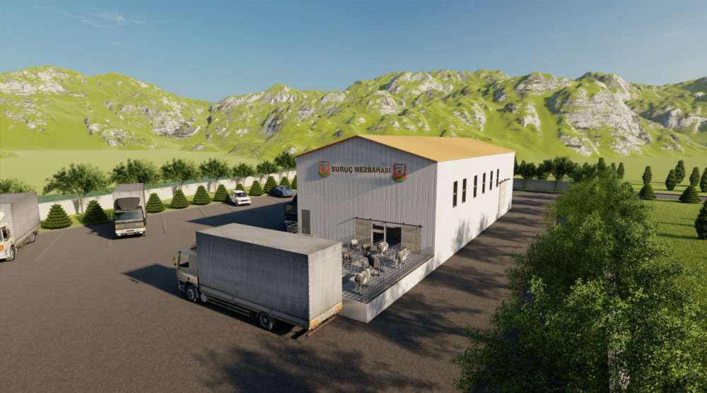 Başkan Beyazg&uuml;l'den Suru&ccedil;'a modern mezbaha m&uuml;jdesi
