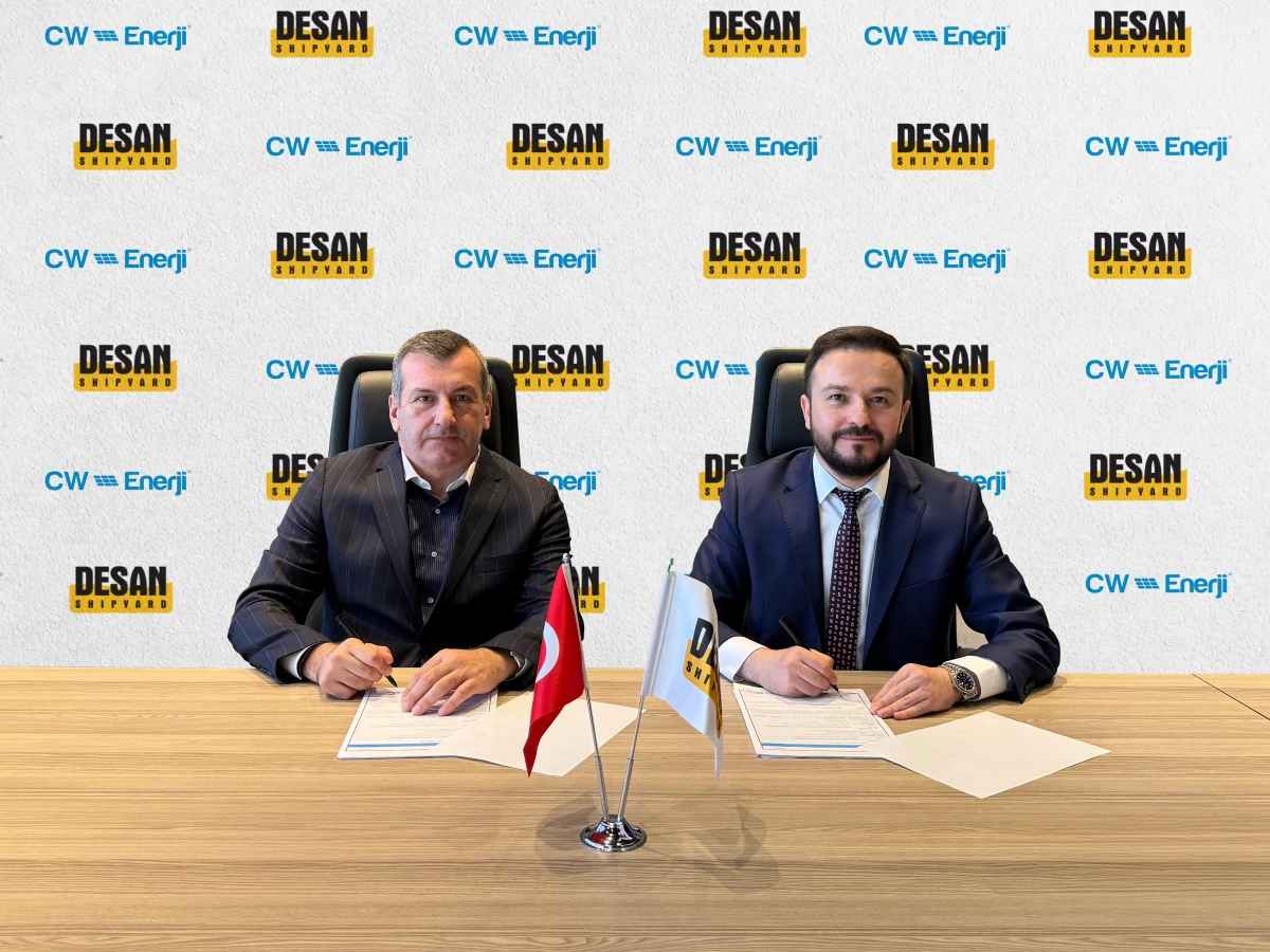 CW Enerji, Kaptanoğlu Denizcilik Grup'a ait Desan Deniz İnşaat ve KPT Tersane İşletmeciliği’ni GES ile buluşturuyor