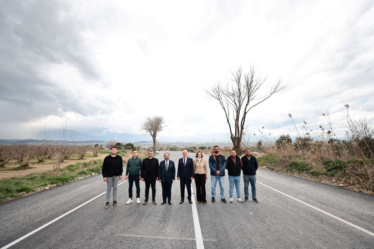 Irlıganlı yolunda çiftçilerin ürün nakliyesi kolaylaşacak