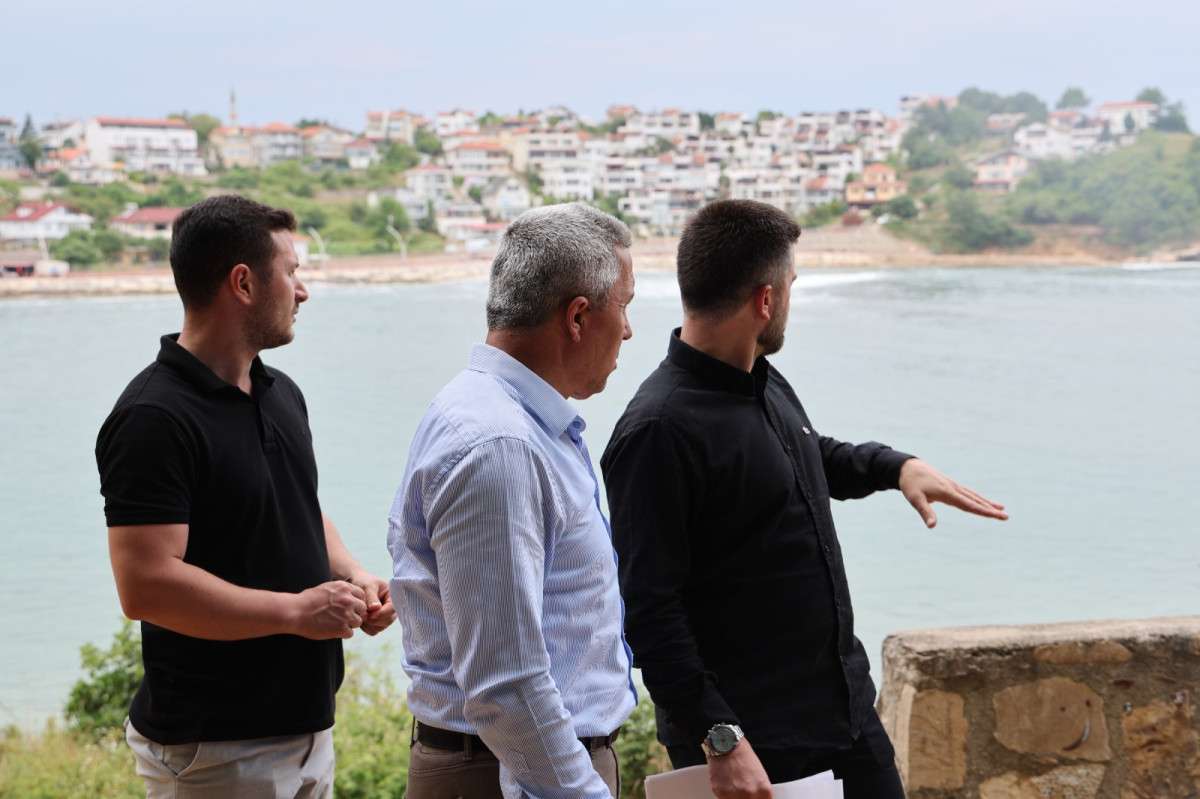 Kandıra sahillerinde yeni yatırımlar için düğmeye basıldı