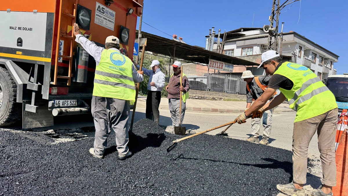 KASKİ Altyapısı Tamamlanan Yollarda Tamiratlarını Sürdürüyor