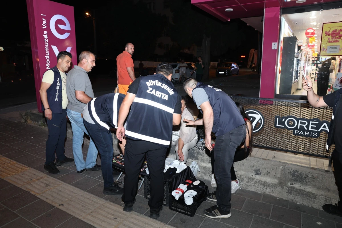 Nilüfer’de seyyar satıcı operasyonu
