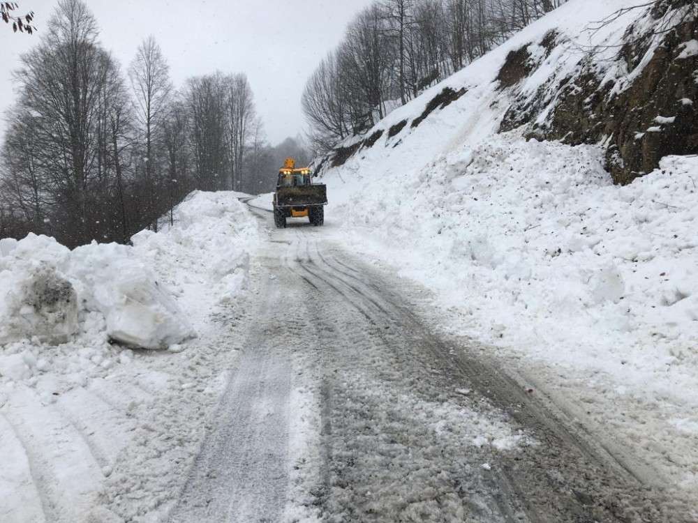 Ordu’da 78 mahalle yolu ulaşıma açıldı