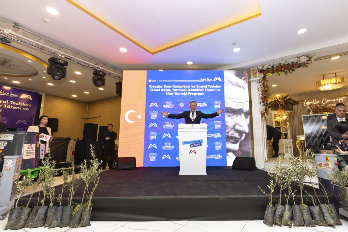 Toroslar Spor Kompleksi için temel atıldı