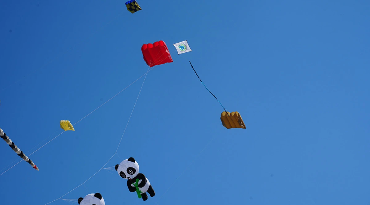 Yüzlerce Uçurtma Hoşköy Semalarını Şenliğe Çevirdi