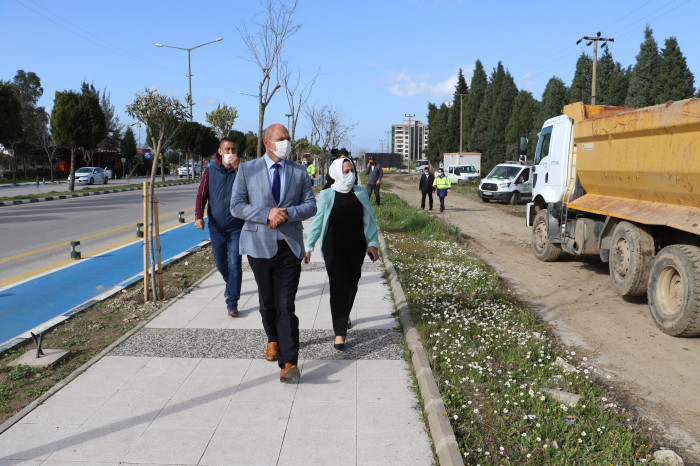 Muhsin Yazıcıoğlu Bulvarı’nda prestij çalışması