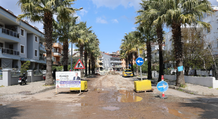 Marmaris Belediyesi hız kesmiyor